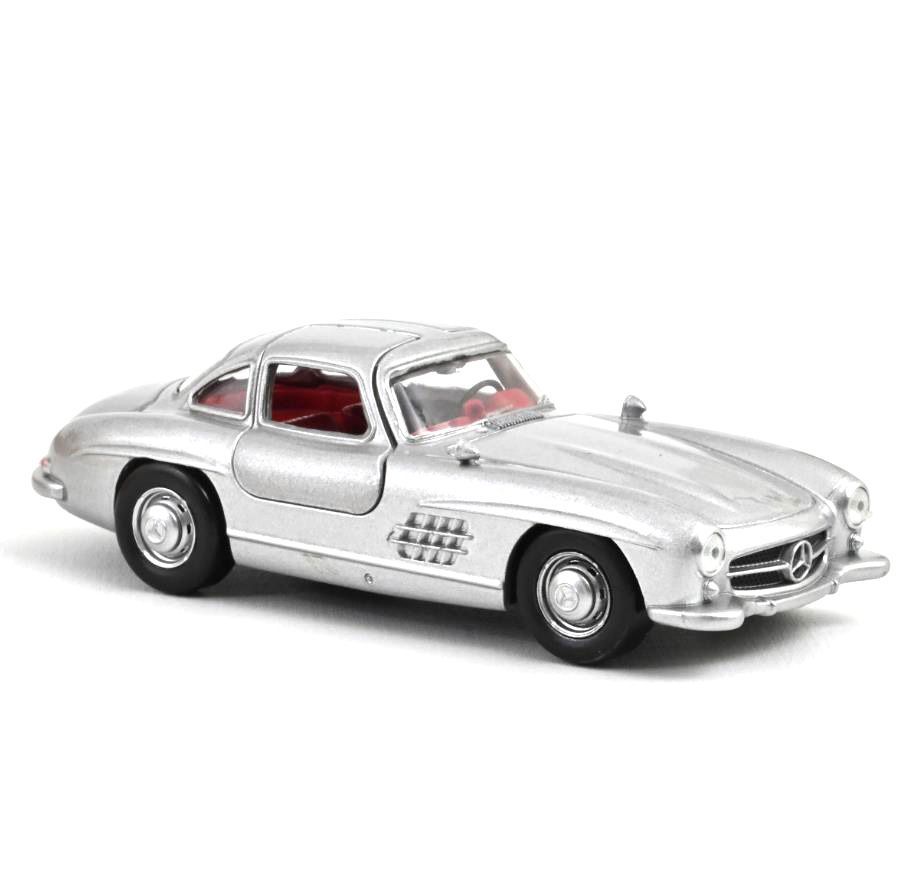 Norev 351197 1954 Mercedes Benz 300 SL - Silver 1:43 Scale Diecast Model