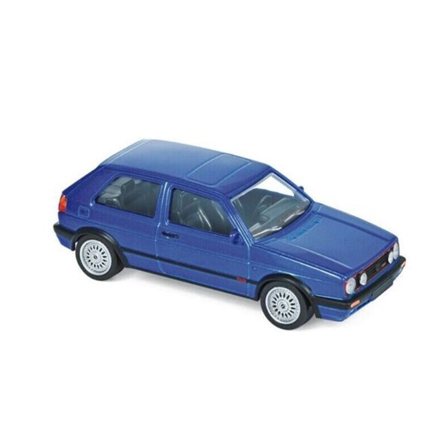 Norev 840064 1990 VW Golf GTI G60 - Blue Metallic 1:43 Scale Diecast Model
