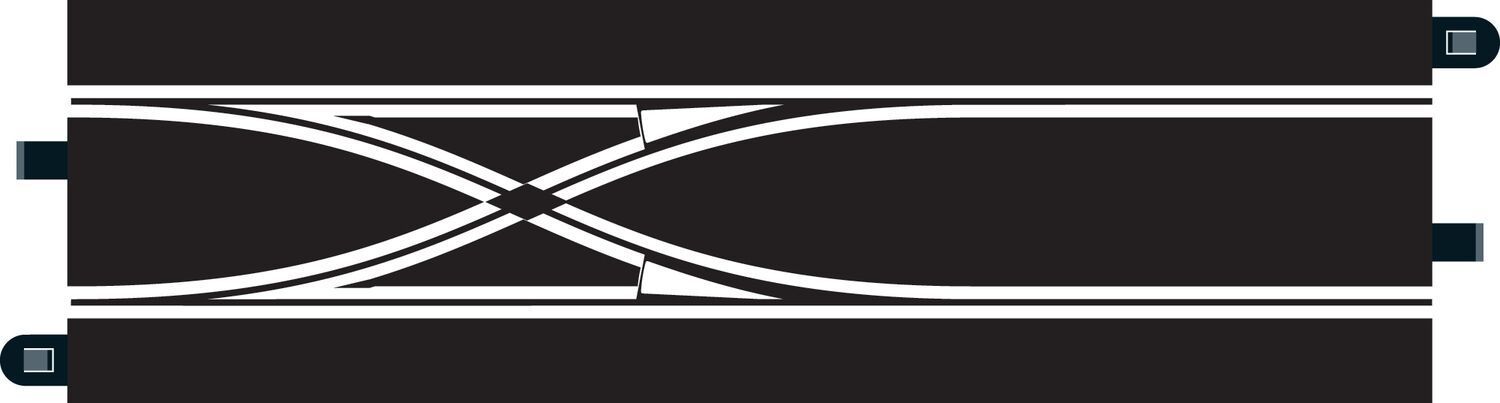 Scalextric C7036 Straight Lane Change Track