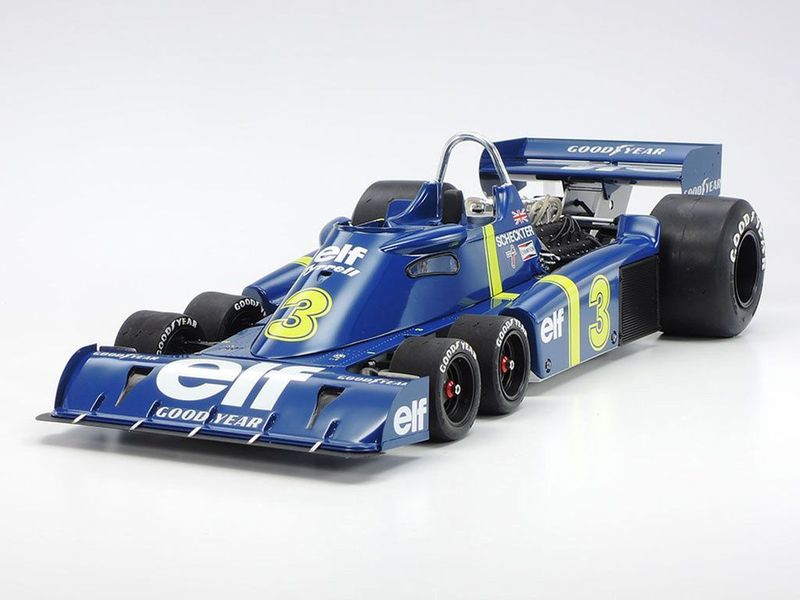 Tamiya 12036 Tyrell P34 Six Wheeler Formula 1 Car 1:12 Scale Plastic Model Kit