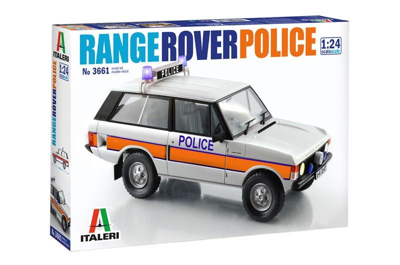 Italeri 3661 Range Rover Police 1:24 Scale Plastic Model Kit