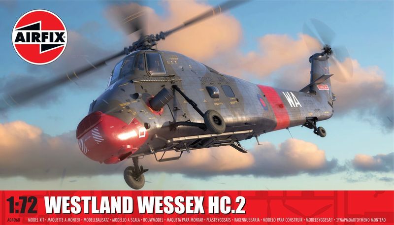 Airfix A04068 Westland Wessex HC.2 1:72 Scale Plastic Model Kit