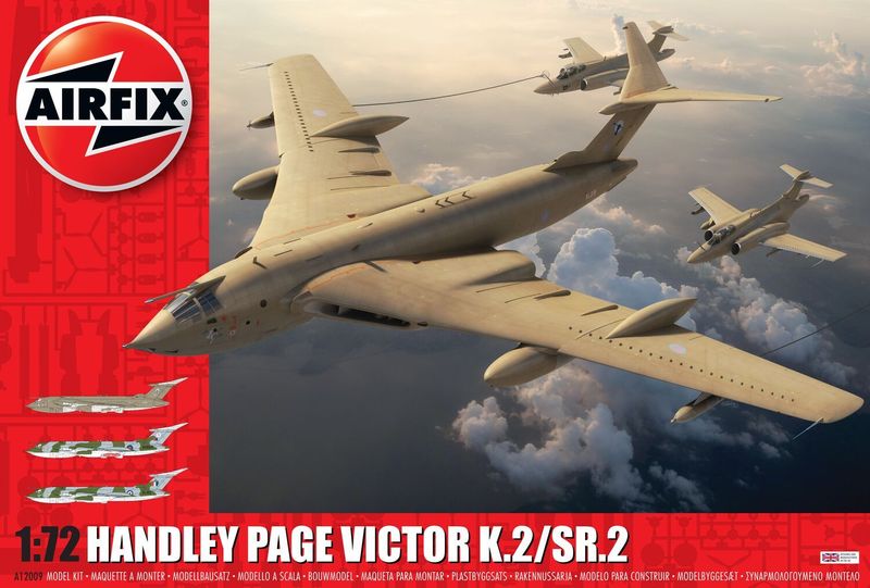Airfix A12009 Handley Page Victor K.2/SR.2 1:72 Scale Plastic Model Kit