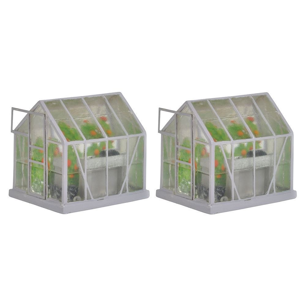 Bachmann 44-515 Scenecraft   Greenhouse (x2)  OO/HO Gauge