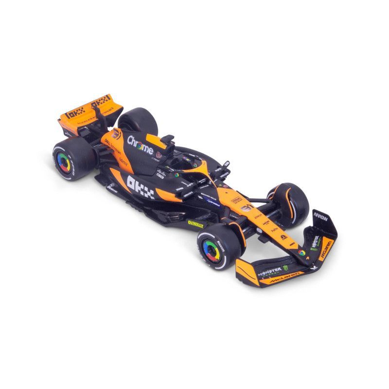 Bburago 18-38177P F1 2024 Mclaren MCL61 #81 Oscar Piastri 1:43 Scale Diecast Model