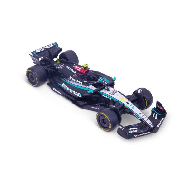 Bburago 18-38176H F1 2024 Mercedes-AMG Petronas W15 #44 Lewis Hamilton 1:43 Scale Diecast Model
