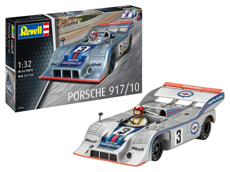 Revell  07738 Porsche 917/10 1:32 Scale Plastic Model Kit