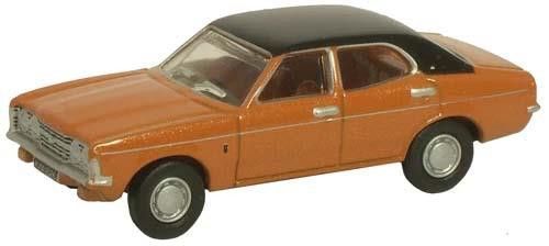 Oxford Diecast Ford Cortina MkIII GXL Gold- Life on Mars (76COR3001) 1:76 (OO) Scale Model