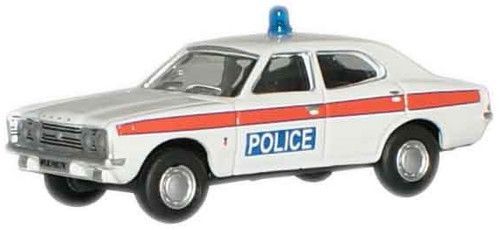 Oxford Diecast Ford Cortina MkIII Devon & Cornwall Police (76COR3004) 1:76 (OO) Scale Model