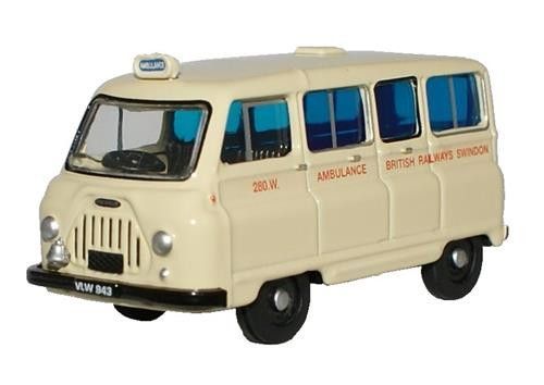 Oxford Diecast Morris J2 Ambulance British Railways (76JM019) 1:76 (OO) Scale Model