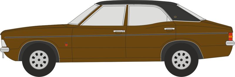 Oxford Diecast Ford Cortina MkIII Tawny (76COR3011) 1:76 (OO) Scale Model