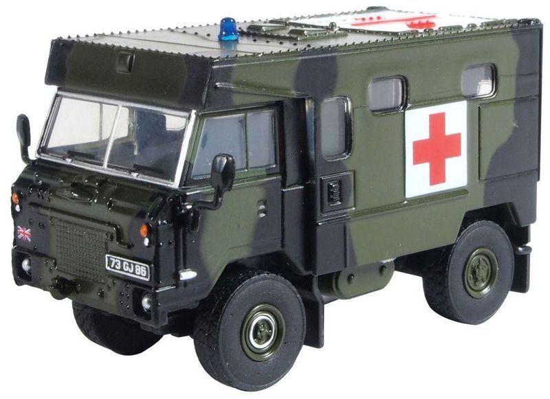 Oxford Diecast Land Rover FC British Army of the Rhine 1990 (76LRFCA004) 1:76 (OO) Scale Model