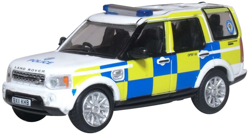 Oxford Diecast Land Rover Discovery 4 West Midlands Police (76DIS006) 1:76 (OO) Scale Model