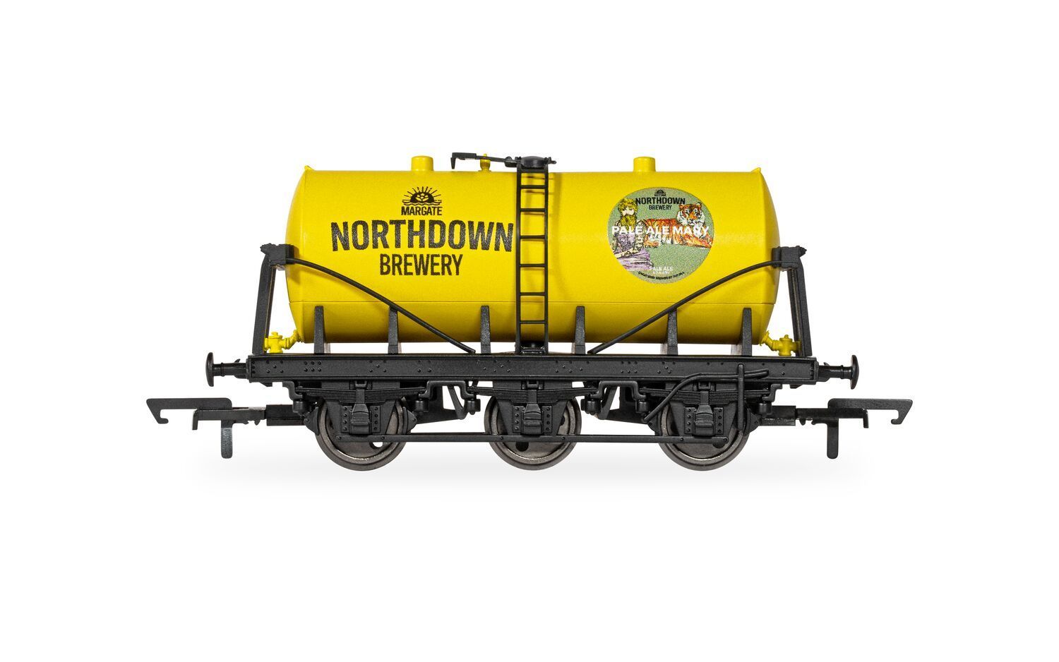 Hornby R60283 Northdown Brewery - 'Pale Ale Mary' Tanker Freight Wagons