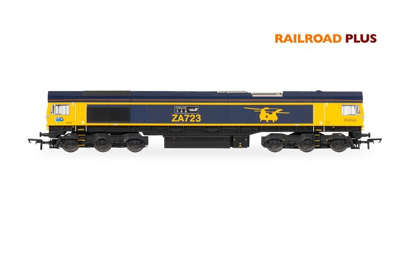 Hornby R30429 RailRoad Plus: Class 66 - GBRf - Chinook 66723 Era 11