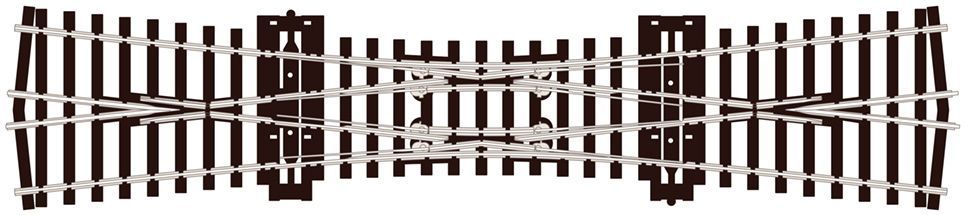 Peco SL-E190 Crossing, Double Slip Code 75 OO/HO Gauge