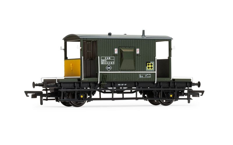 Hornby R60290 BR - CAR B955167 - Brake Van Era 6