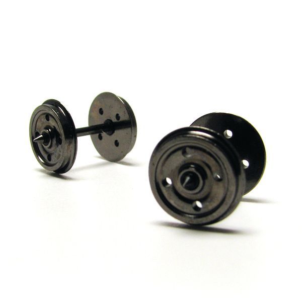 Hornby R8234 14.1mm Disc Wheels - 4 hole (Pack 10) OO/HO Gauge