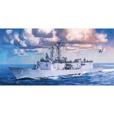 Academy 14102 US Navy USS Oliver Hazard Perry FFG-7 Guided-Missile Frigate Ship 1:350 Scale Plastic Model Kit