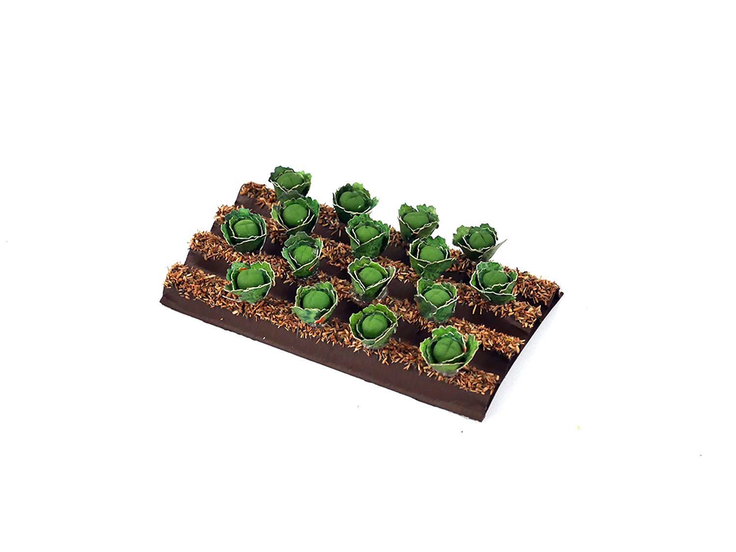 Gaugemaster GM1622 White Cabbage Plants (16) OO Scale Set