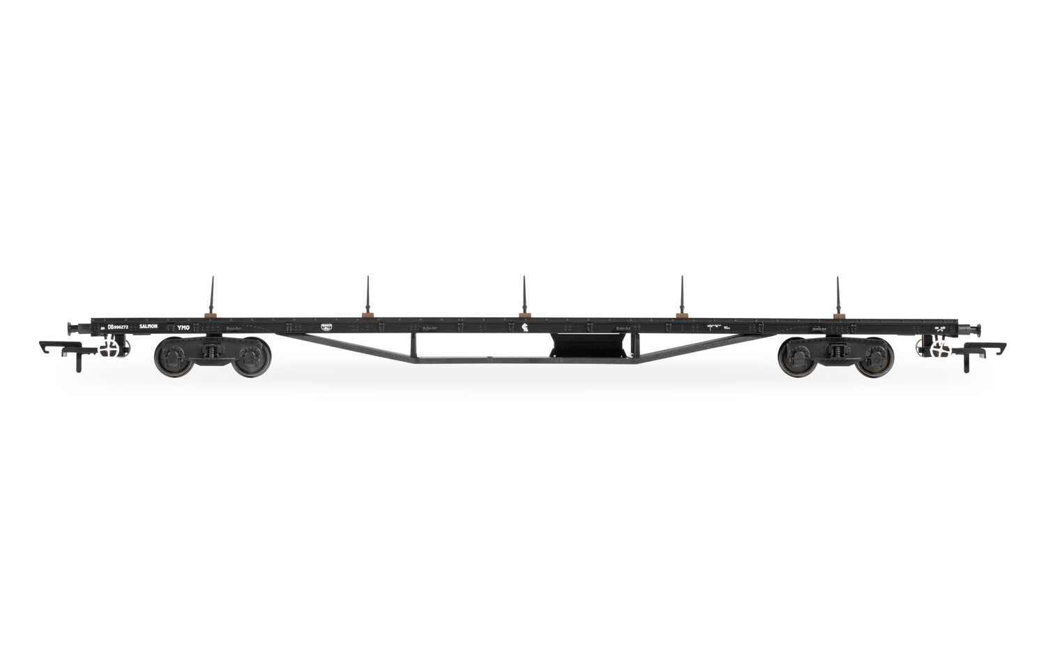Hornby R60205 BR, YMO 'Salmon' Bogie Bolster Wagon - Era 7