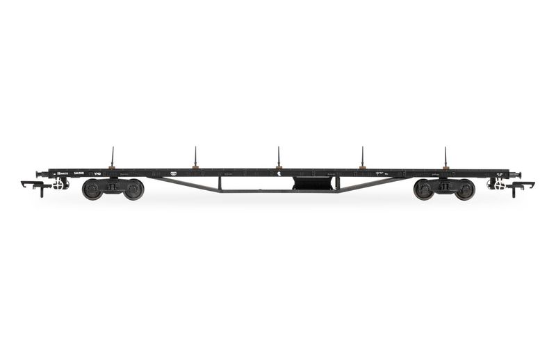 Hornby R60205 BR, YMO 'Salmon' Bogie Bolster Wagon - Era 7