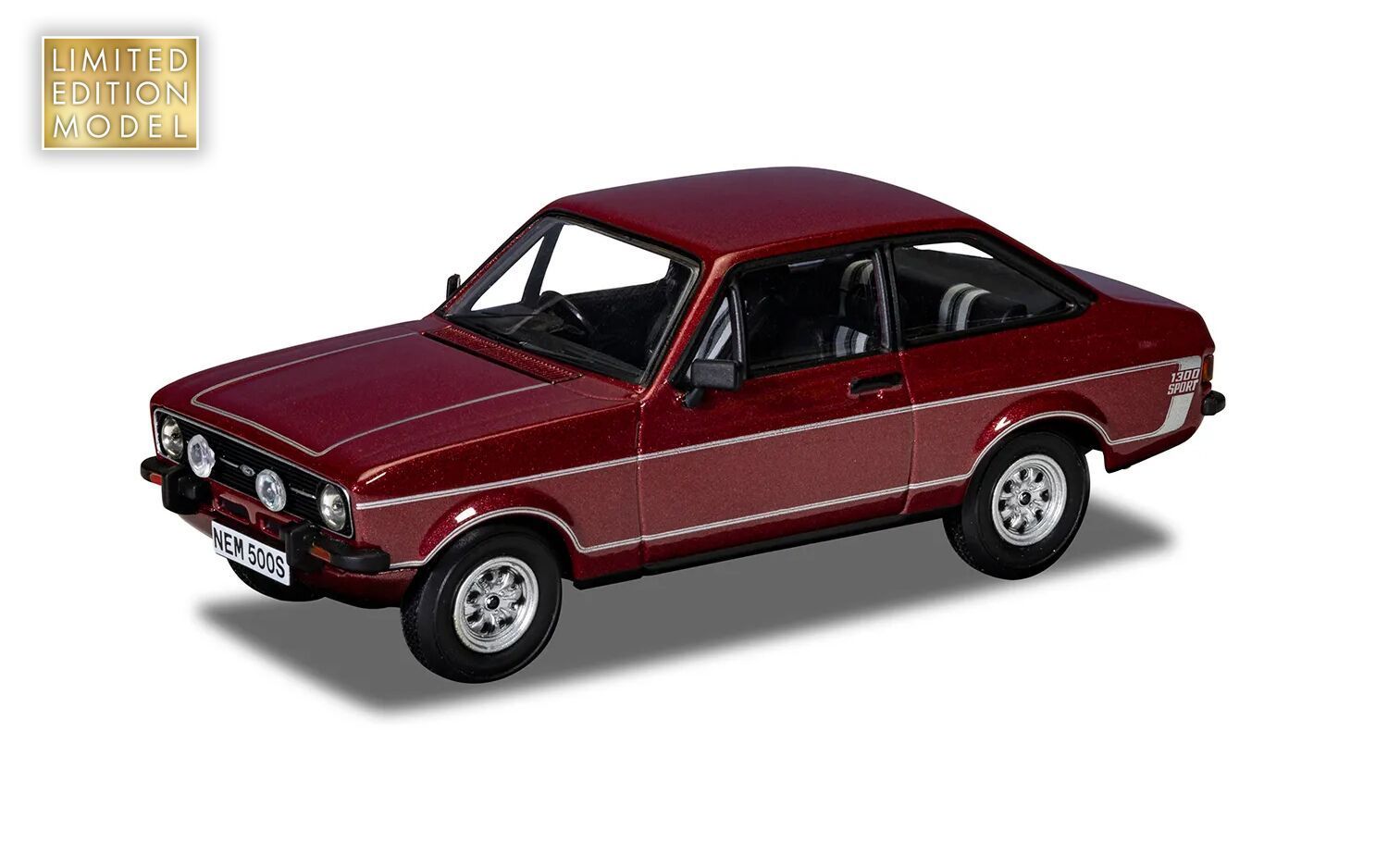Corgi VA12623 Ford Escort Mk2 1300 Sport, Jupiter Red Diecast Model