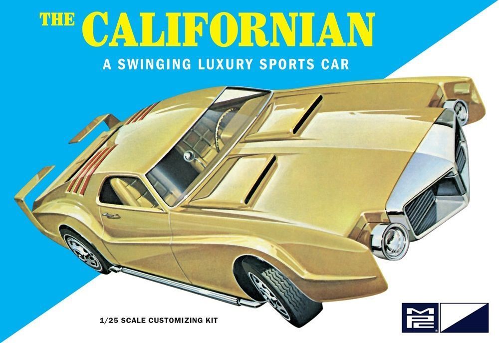 MPC 942 Californian 1968 Oldsmobile Toronado Custom Car 1:25 Scale Plastic Model Kit