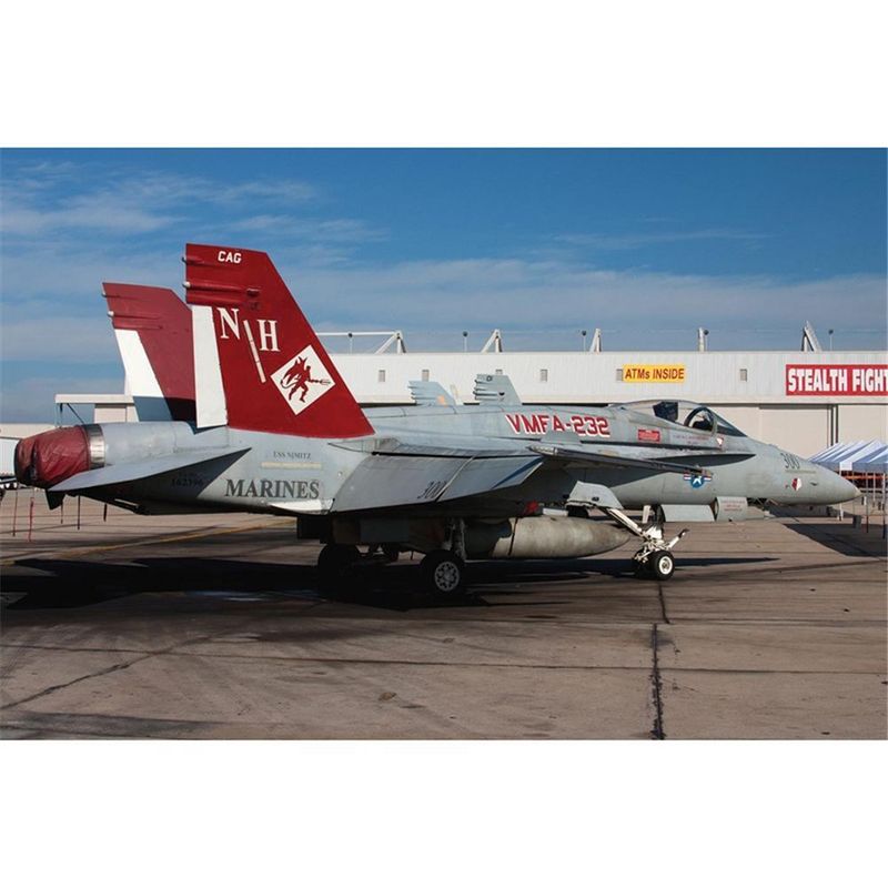 Academy 12520 US Navy F/A-18+ Hornet VMFA-232 'Red Devils' Fighter Aircraft 1:72 Scale Plastic Model Kit