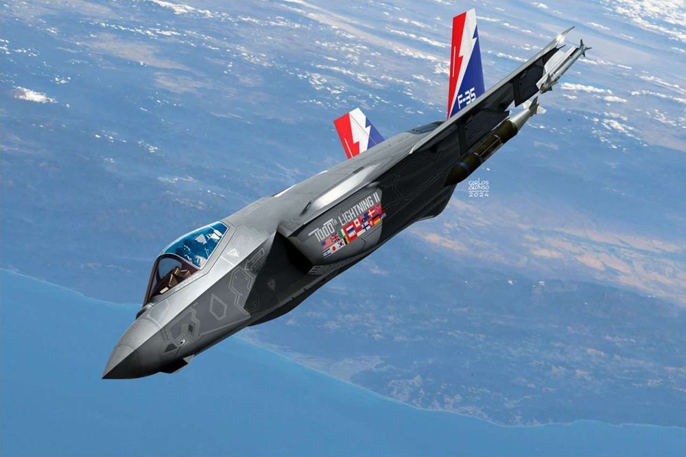 Academy 12591 US Air Force F-35A "1000th Lightning II" Fighter Aircraft 1:72 Scale Plastic Model Kit