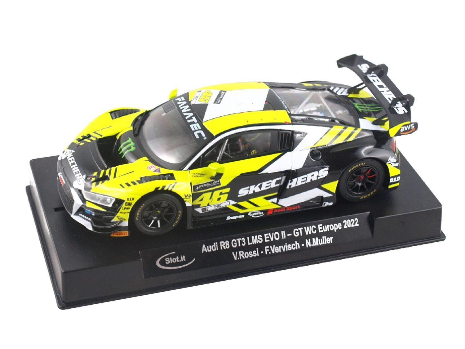 Slot.it CA58B Audi R8 GT3 LMS EVO II No.46 GT WC Europe 2022 Slot Car