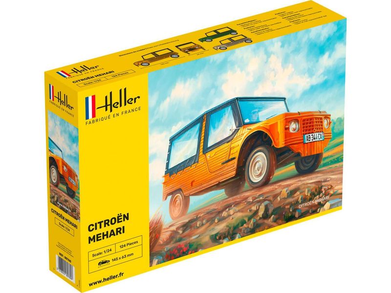 Heller 80760 Citroen Mehari 1:24 Scale Plastic Model Kit
