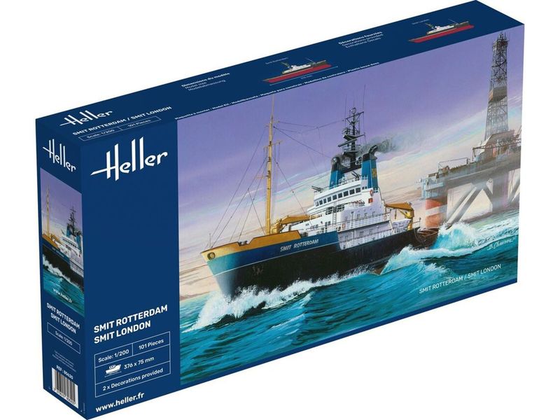 Heller 80620 Smit Rotterdam/Smit London 1:200 Scale Plastic Model Kit