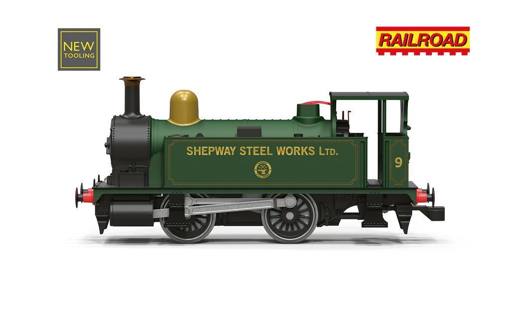 Hornby R30380 RailRoad: Shepway Steelworks - Class B4 - No. 9 Era 4