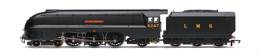 Hornby R30453 LMS - Streamlined Coronation Class - 6247 'City of Liverpool' (VE Day 80th Anniversary) Era 3