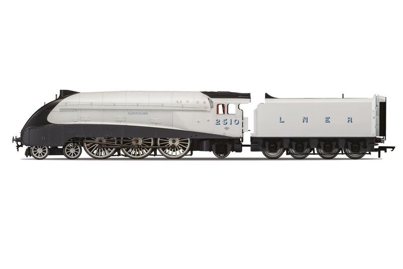 Hornby R30457 Hornby Dublo: LNER - Class A4 - 2510 'Quicksilver' (Silver Jubilee Collection) Era 4