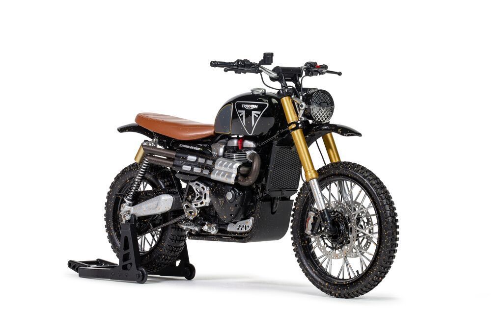 Corgi  CC08403 James Bond - Triumph Scrambler 1200XE (Norway) 'No Time To Die' Diecast Model