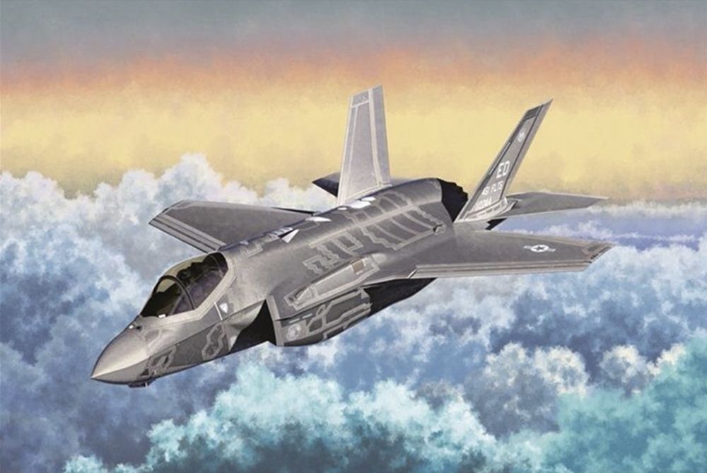 Academy 12507 US Air Force F-35A Lightning II Fighter Aircraft 1:72 Scale Plastic Model Kit Academy 12507 US Air Force F-35A Lightning II Fighter Aircraft 1:72 Scale Plastic Model Kit