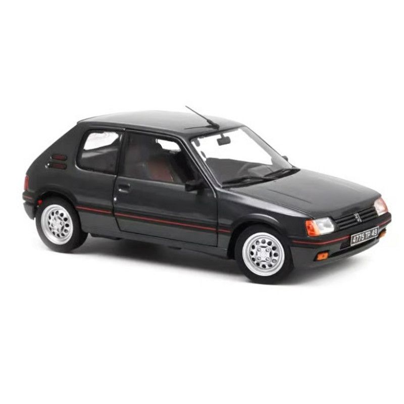 Norev 184845 Peugeot 205 GTi 88 Grey 1:18 Scale Diecast Model Norev 184845 Peugeot 205 GTi 88 Grey 1:18 Scale Diecast Model