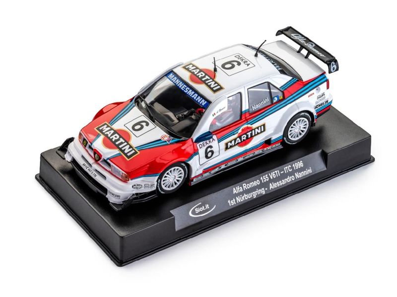 Slot.it CA45C Alfa Romeo 155 No.6 Nurburgring ITC 1966 Slot Car Slot.it CA45C Alfa Romeo 155 No.6 Nurburgring ITC 1966 Slot Car