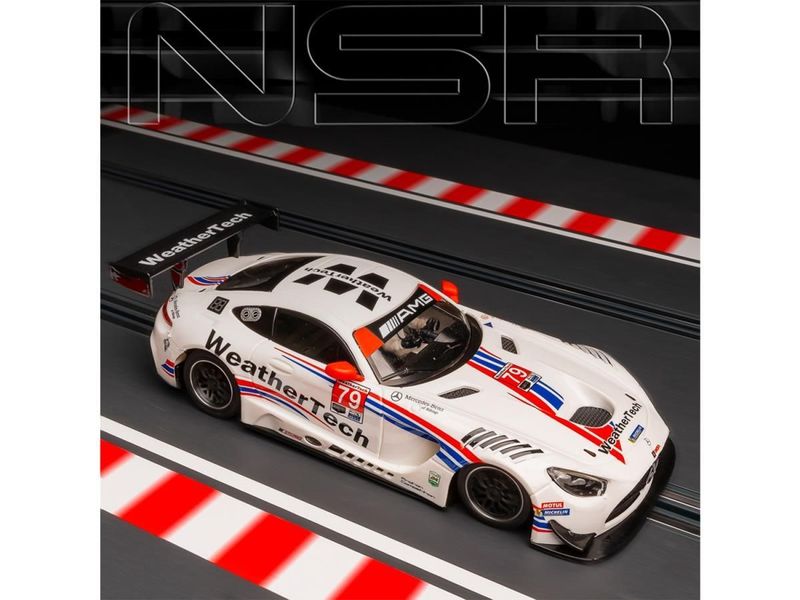 NSR 0431AW Mercedes AMG GT3 EVO No.79 Daytona 24hr 2023 Winner AW Slot Car NSR 0431AW Mercedes AMG GT3 EVO No.79 Daytona 24hr 2023 Winner AW Slot Car