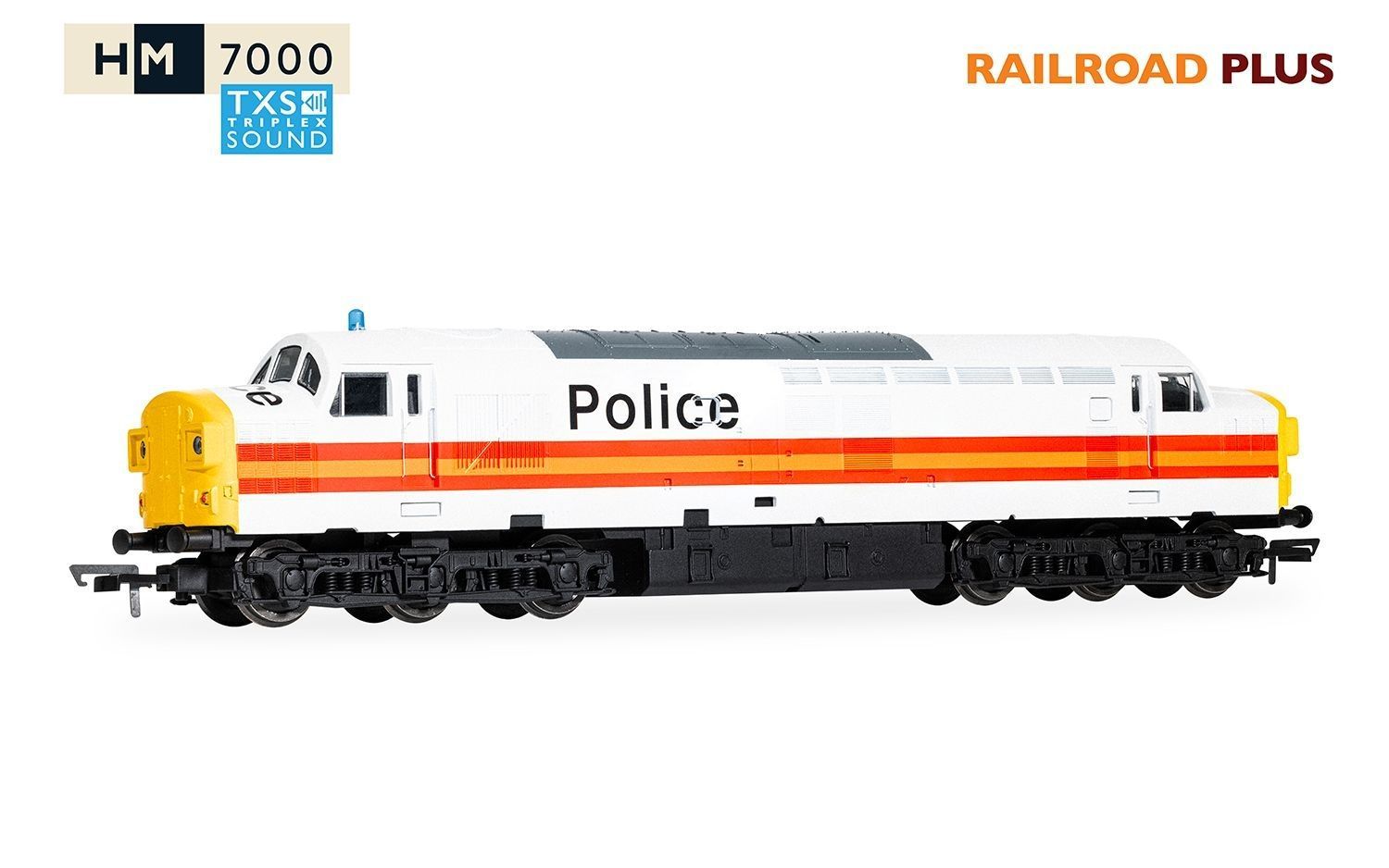 Hornby R30435TXS RailRoad: BR - Class 37 - '37093' Police Livery (DCC Sound Fitted) Era 7 Hornby R30435TXS RailRoad: BR - Class 37 - '37093' Police Livery (DCC Sound Fitted) Era 7