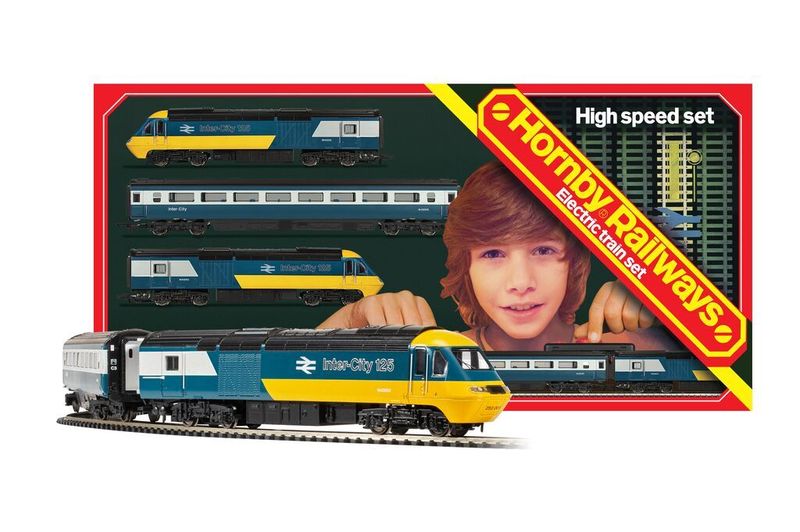 R1289M Hornby Railways B.R. High Speed Retro Train Set