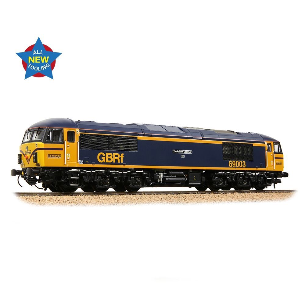 Bachmann 35-778 Class 69 69003 'The Railway Observer' GBRf OO/HO Gauge Locomotive