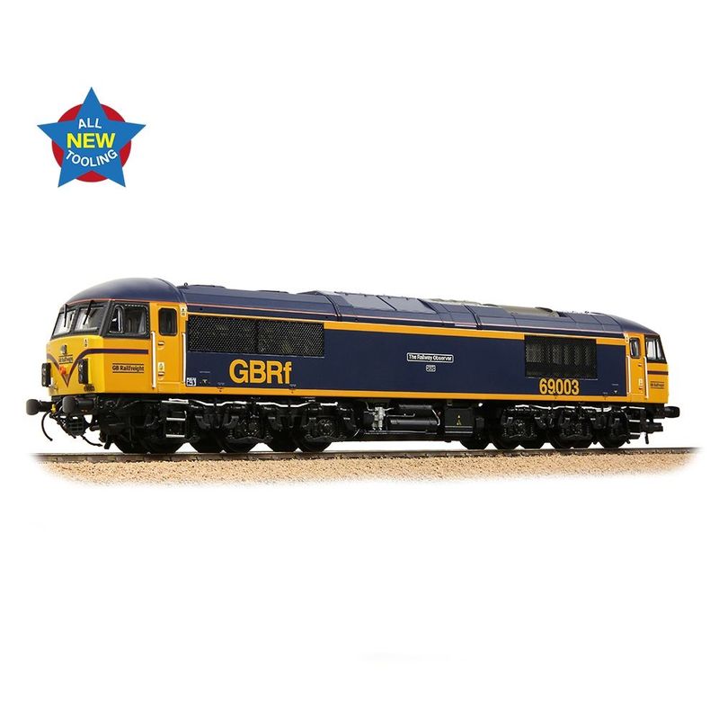 Bachmann 35-778 Class 69 69003 'The Railway Observer' GBRf OO/HO Gauge Locomotive