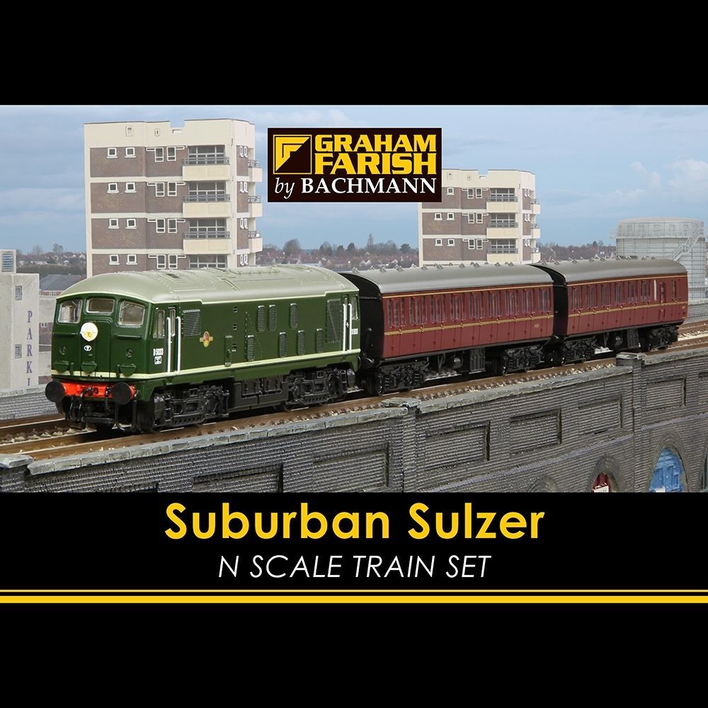 Graham Farish 370-062 Suburban Sulzer N Gauge Train Set