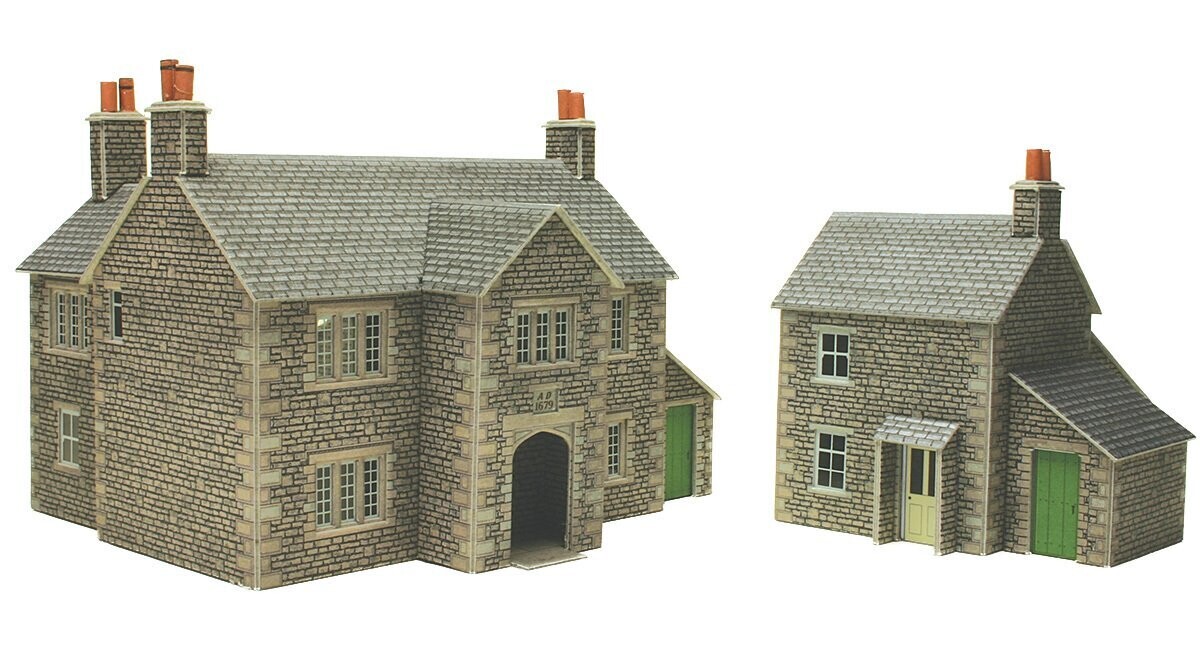 Metcalfe PO250 OO/HO Scale Manor Farm House Card Kit Metcalfe PO250 OO/HO Scale Manor Farm House Card Kit