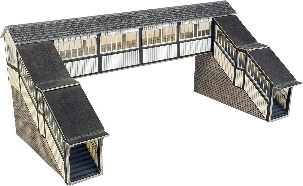 Metcalfe PO236 OO/HO Scale Footbridge Card Kit Metcalfe PO236 OO/HO Scale Footbridge Card Kit