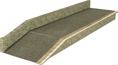 Metcalfe PO235 OO/HO Scale Stone Platform Card Kit Metcalfe PO235 OO/HO Scale Stone Platform Card Kit