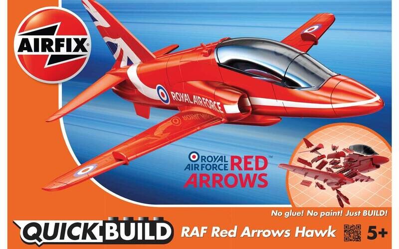 Airfix J6018 QUICKBUILD Red Arrows Hawk Airfix J6018 QUICKBUILD Red Arrows Hawk